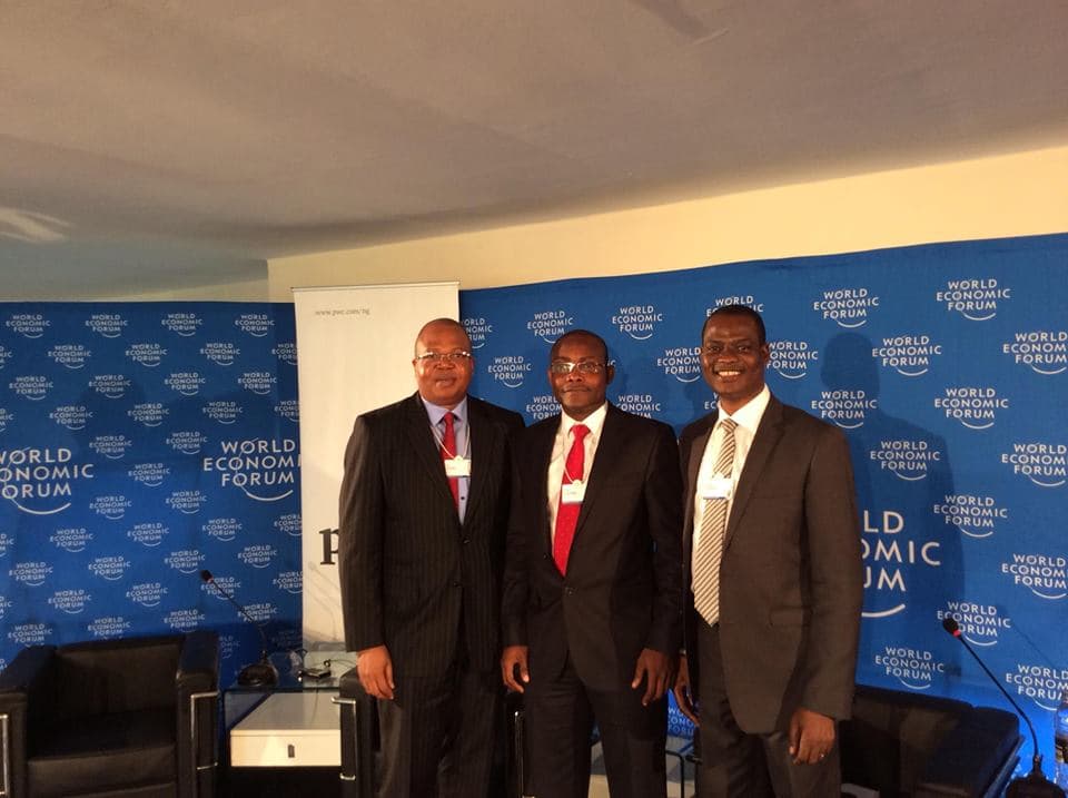 Taiwo Oyedele at a conference