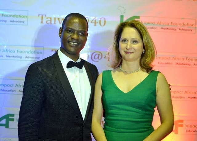 Taiwo Oyedele at a conference