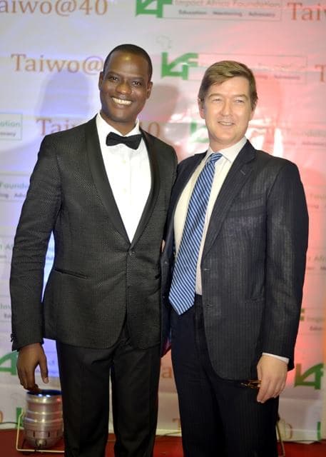 Taiwo Oyedele at an event