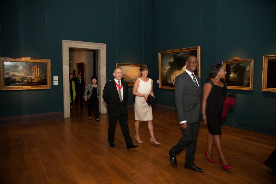 Taiwo Oyedele at an event