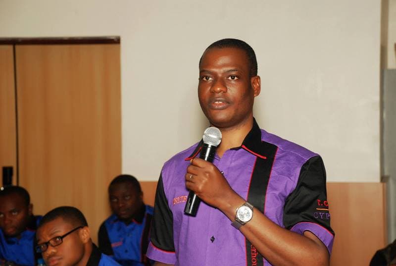 Taiwo Oyedele speaking